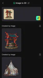 Tripo - AI 3D Model Generator screenshot