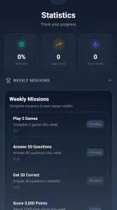 Trivia Arena: AI quiz battles screenshot