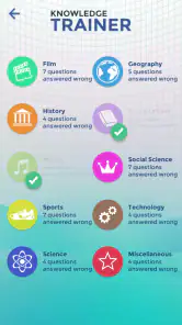 Trivia: Knowledge Trainer Quiz screenshot