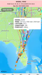 Tropical Hurricane Tracker screenshot