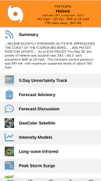 Tropical Hurricane Tracker screenshot