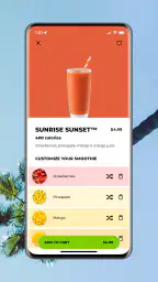 Tropical Smoothie Cafe screenshot
