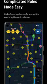 Trucker GPS & Maps | CargoTour screenshot