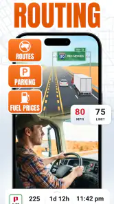Trucker Guide: Truck GPS Maps screenshot