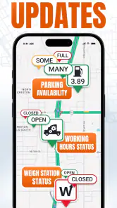 Trucker Guide: Truck GPS Maps screenshot