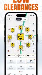 Trucker Guide: Truck GPS Maps screenshot