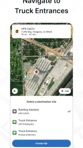TruckMap - Truck GPS Routes screenshot