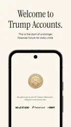 Trump Accounts: Official App screenshot