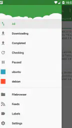 tTorrent screenshot