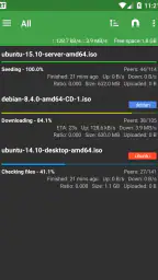 tTorrent screenshot