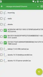 tTorrent screenshot