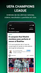 TUDN: TU Deportes Network screenshot