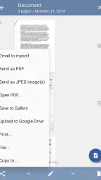 TurboScan™: PDF scanner screenshot