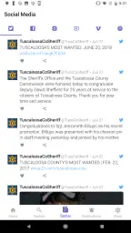 Tuscaloosa County Sheriff screenshot