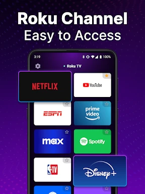 TV Remote control for Roku TV screenshot