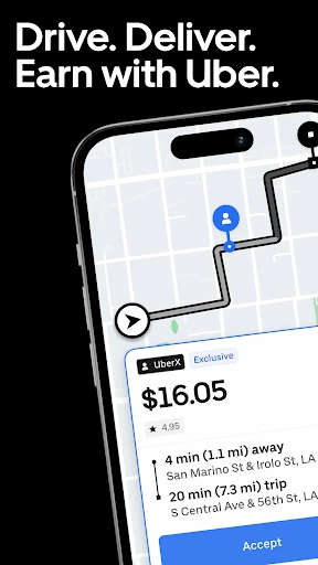 Uber - Driver: Drive & Deliver screenshot