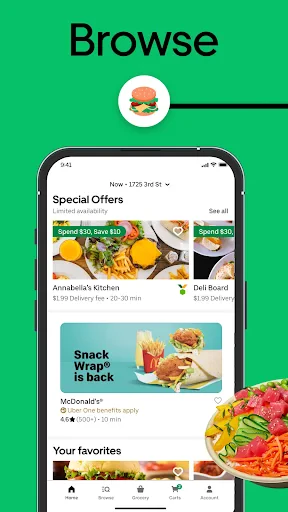 Uber Eats: Food and Grocery screenshot