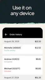 Uber Eats Orders screenshot