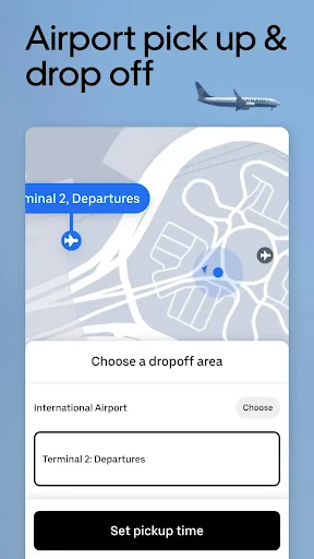 Uber - Request a ride screenshot