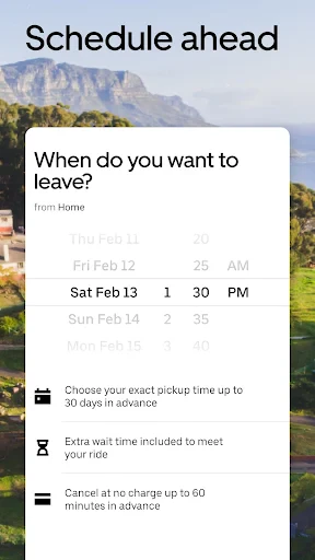 Uber - Request a ride screenshot