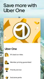 Uber - Request a ride screenshot