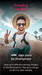 Ubigi: Travel esim mobile data screenshot