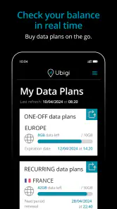 Ubigi: Travel esim mobile data screenshot
