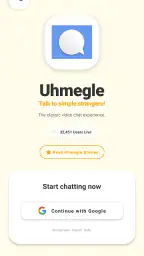 Uhmegle - Connect Live Chat screenshot