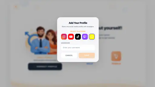 Uhmegle - Connect Live Chat screenshot