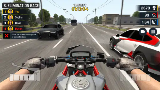 Ultimate Rider:Traffic Bike 3D screenshot