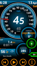 Ulysse Speedometer Pro screenshot