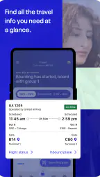 United Airlines screenshot