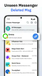 Unseen Messenger - Deleted Msg screenshot