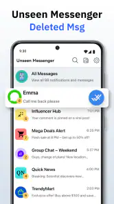 Unseen Messenger - Deleted Msg screenshot