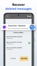Unseen Messenger - Deleted Msg screenshot