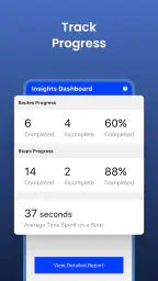 Upper: Delivery Route Planner screenshot