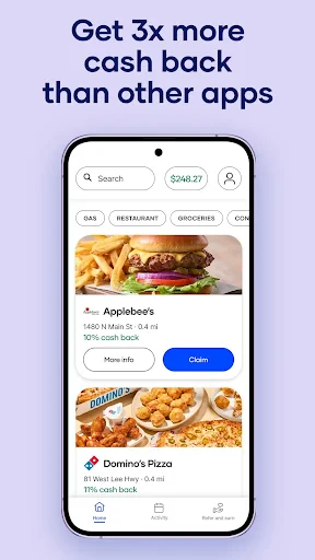 Upside: Cash Back - Gas & Food screenshot