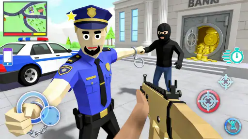 Urban Pixel Gunfire Battle screenshot