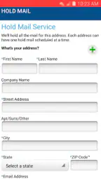 USPS MOBILE® screenshot