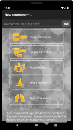 versus tournament screenshot