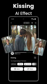 Video AI - AI Hug & Kiss Maker screenshot