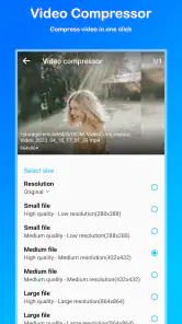 Video compressor - Reduce size screenshot