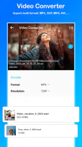 Video compressor - Reduce size screenshot