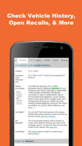 VIN Report for Used Cars screenshot