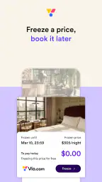 Vio: Hotels & travel deals screenshot