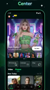 Vionex: AI Create, Swap & Chat screenshot