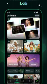 Vionex: AI Create, Swap & Chat screenshot