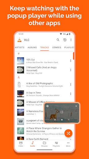 VLC for Android screenshot