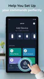 Voice Command, Setup for Alex+ screenshot