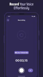 Voice & Transcribe - QuickVox screenshot